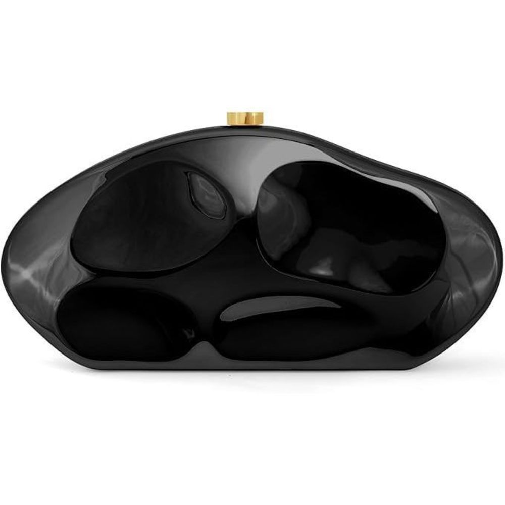 Acrylic Purses And Handbags Shell Shape Shoulder Crossbody Bag :v